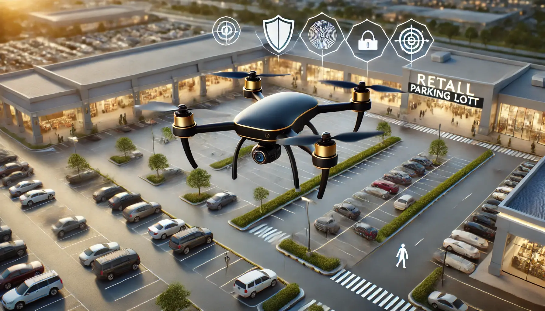 The Benefits of Parking Lot Drone Security for Retail Properties