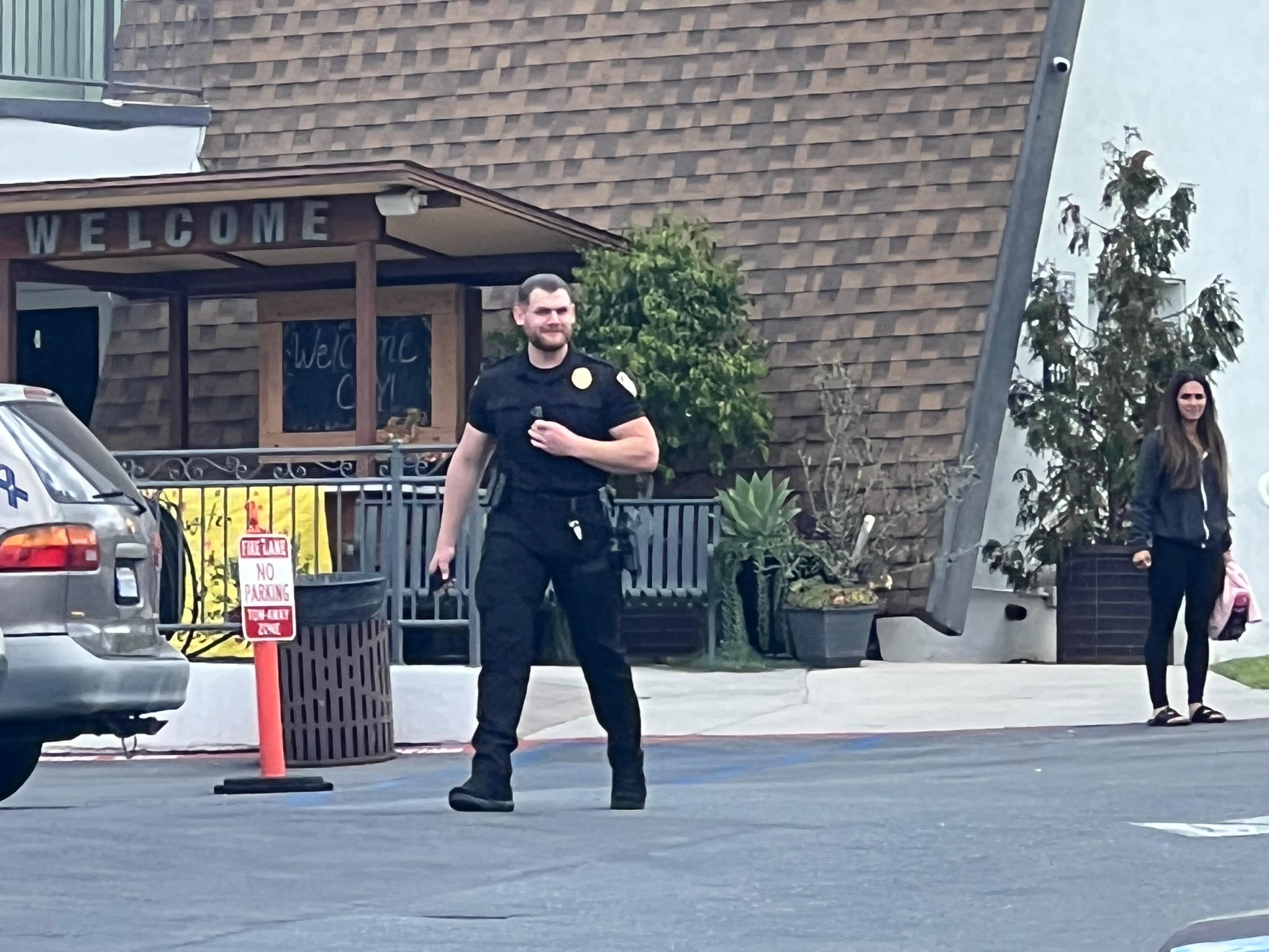 armed security at a school in los angeles